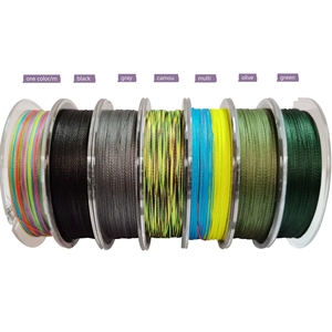 Commercio all'ingrosso 4 lenza intrecciata 100m 300m 500m <span class=keywords><strong>15</strong></span> colori sensibilità ad altissima resistenza - Product Image 4
