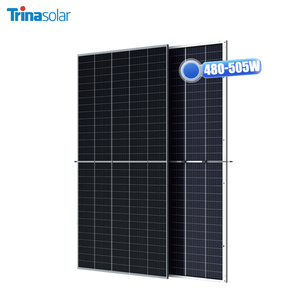 แผงเซลล์แสงอาทิตย์ Trina 480W 485W 490W 495W 500W 505W แบบ bifacial Smart PV - Product Image 1
