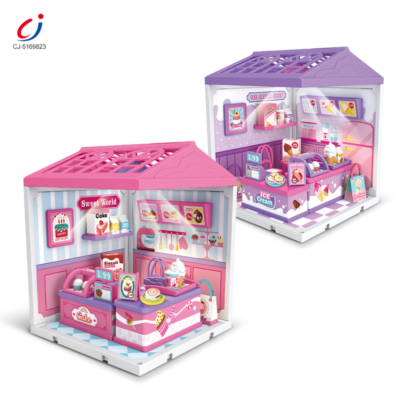 Chengji Manufacture Assemble House Toys Educational
