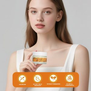 Boost Lustre Crème pour le <span class=keywords><strong>visage</strong></span> au curcuma à base de plantes Blanchiment et élimination de l'acné Crème anti-acné pour peau noire - Product Image 2