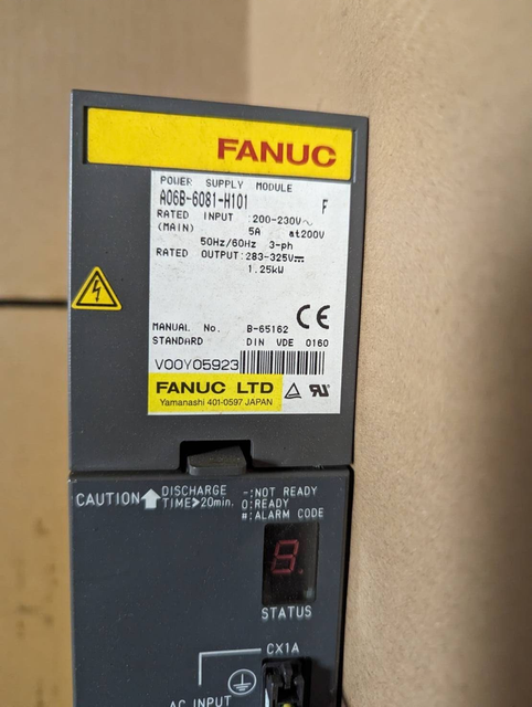 A06B-6081-H101 Ser F Power Supply Module Shipped by priority delivery