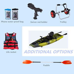 Bateaux de pêche à pédales LSF 2,9 m, nouveau design BigFish 95, kayaks, canoës de surf, bateaux de pêche au Royaume-Uni - Product Image 6