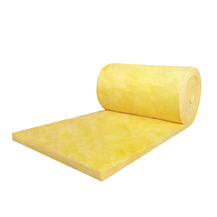 Fireproof glass wool blanket roll insulation thermal roof insulated wall panels for building homes