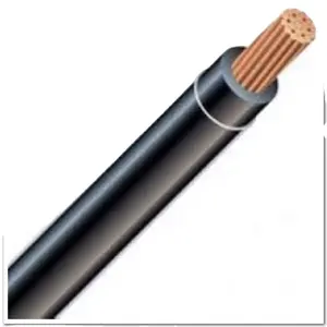 Cable de construcción eléctrico de nailon, cable THHN, tamaño de cobre, precio trenzado