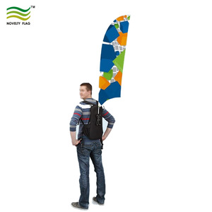 Promotional Advertising Backpack Flag Banner for Increased Visibility