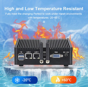Không Quạt <span class=keywords><strong>Mini</strong></span> <span class=keywords><strong>PC</strong></span> hộp J1900 2 Ethernet 6 RS232 Linux Win7/8 12th gen tường lửa Router 4 hiển thị cổng Bộ vi xử lý <span class=keywords><strong>Quad</strong></span> công nghiệp - Product Image 4