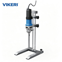 Homogénéisateur à dispersion rapide VIKERI D500, mélangeur de laboratoire à cisaillement élevé 29k tr/min, émulsifiant, préparation rapide d'échantillons, homogénéisation, OEM