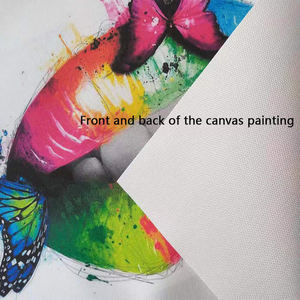 Quadri con Animali per Soggiorno, Decorazione Casa, Dipinto su Tela dei Due Cavalli in Corsa Senza Cornice - Product Image 4