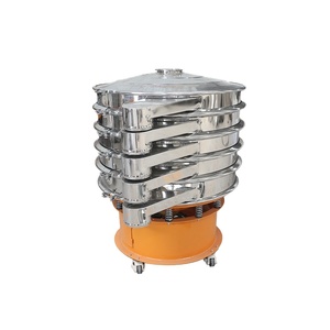 CY-MACH thép không gỉ 304 quế hành tây bột ROTARY rung sàng separator màn hình rung sifter máy cho gia vị - Product Image 4