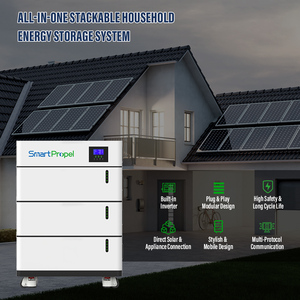 Stackable <b>48v</b> 51.2v 5kw All in One Lithium Solar <b>Battery</b> 51.2v 5kwh 10kwh 20kwh 30kwh Home Energy Storage <b>Battery</b> - Product Image 2