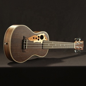 Ukulele Concerto da 23 Pollici in Palissandro, <span class=keywords><strong>Chitarra</strong></span> Acustica con Sensazione Liscia al Tatto, Ideale per Tutti i Principianti - Product Image 3