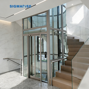 Ascensore Residenziale Esterno Certificato CE EN81: Elevatore Idraulico Sicuro e Stabile a 3 Piani per Uso Domestico - Product Image 2