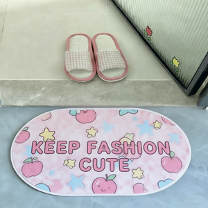 Tappetino da Bagno in Fango di Diatomee Personalizzabile, Antiscivolo, Texture in Gomma, <span class=keywords><strong>Tappeto</strong></span> Nero per Decorazione Casa e Bagno - Product Image 6