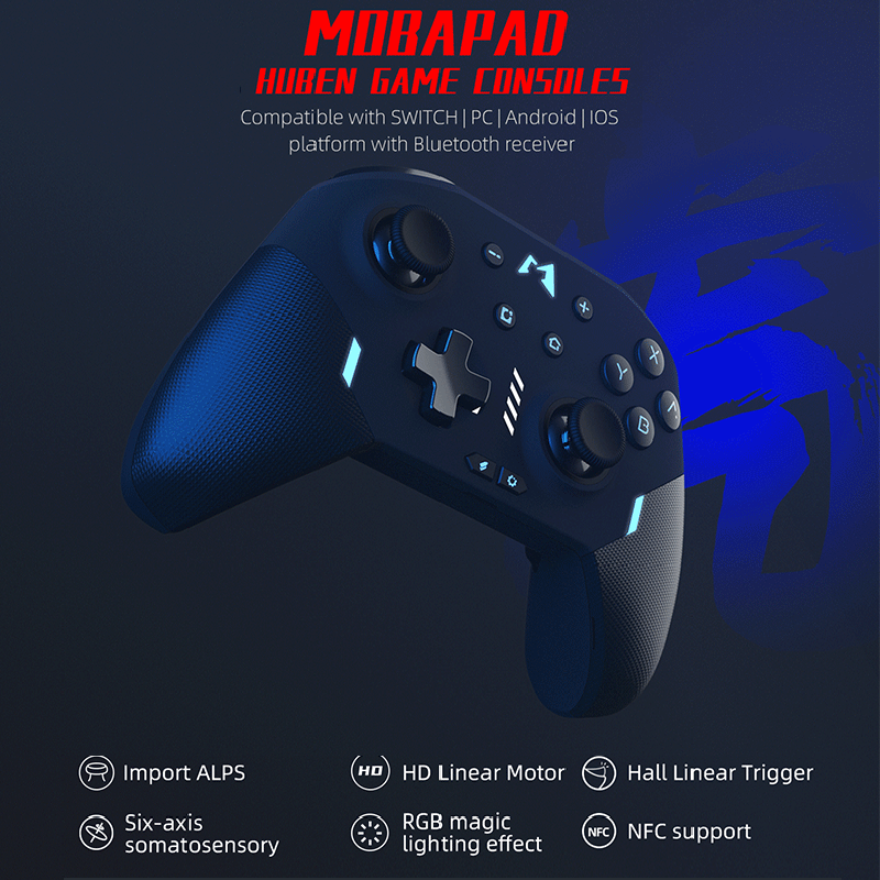 MOBAPAD M9 HUBENゲームパッドワイヤレスゲームコントローラー