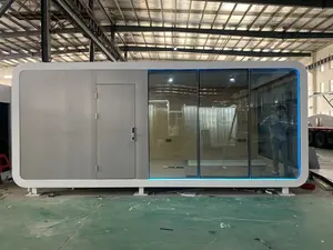 2025 Foshan โมดูลเคลื่อนที่ได้สมาร์ทพอดแบบพกพาขนาดเล็กแบบแยกส่วนประกอบได้สำหรับฟาร์มกระท่อมแอปเปิ้ลรีสอร์ทอินโดนีเซีย - Product Image 6