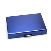Porte-cartes en métal 8 poches porte-cartes de crédit porte-cartes de visite porte-cartes RFID en acier inoxydable