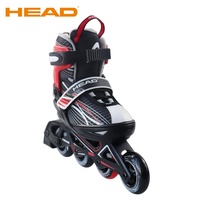 Patins à roulettes réglables de niveau 4 HEAD Professional pour garçons - Patins à roulettes pour sports de plein air pour garçons - Patins à roulettes à grande vitesse pour extérieur