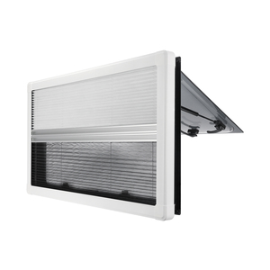 Fenêtre d'angle droite pour remorque 500*350MM, fenêtre <span class=keywords><strong>de</strong></span> <span class=keywords><strong>remplacement</strong></span> en acrylique pour <span class=keywords><strong>caravane</strong></span> avec mécanisme d'ouverture à pousser et moustiquaire - Product Image 6