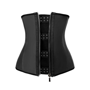 Drop Ship 9 Steel Os Removal Hook Zipper Belly Slimming Wrap Belt Plus Size Latex Fat Lose Reducing Women Waist Trainer - Product Image 1