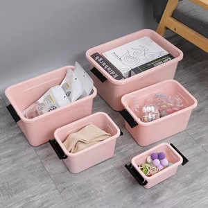 Grande capacité Portable Transparent boîte de <span class=keywords><strong>rangement</strong></span> des aliments maison jouet vêtements organisateur conteneur boîtes à médicaments salle de bain stockage - Product Image 4