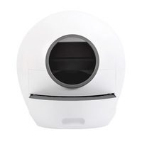 Toilettes électriques automatiques pour chats Tuya APP Autonettoyant Smart Pet Robot automatisé Boîte à litière pour chats