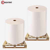 Matériau d'étiquetage en membrane acrylique, vinyle, BOPP, lavable, imperméable, activé par l'eau, thermofusible, pour emballage, automobile, mobilier, anti-poussière