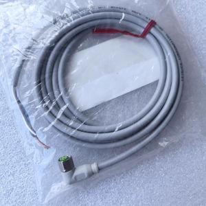 KEYENCE OP-87640 M12 สายเชื่อมต่อรูปตัว L 2 ม. ทนน้ำมันสำหรับเซ็นเซอร์วัดการไหลแบบหนีบซีรีส์ FD-Q OP 87640 - Product Image 4
