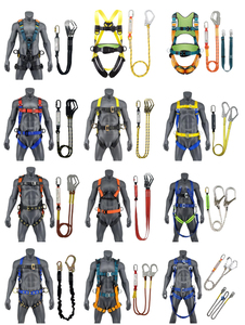 Sangle de positionnement demi-corps pour sauvetage en altitude, escalade, descente rapide, anti-chute, équipement d'arboriste, polyester, taille et jambe - Product Image 3