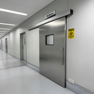 Radiation Shielding Door with High Strength Steel Frame Lead Core and Smooth Automatic <b>Sliding</b> Operation - Product Image 5