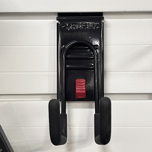 Gancio da Garage Resistente con Sgancio Automatico |   Supporto da Parete Multiuso con Pulsante di Rilascio Rosso - Product Image 2