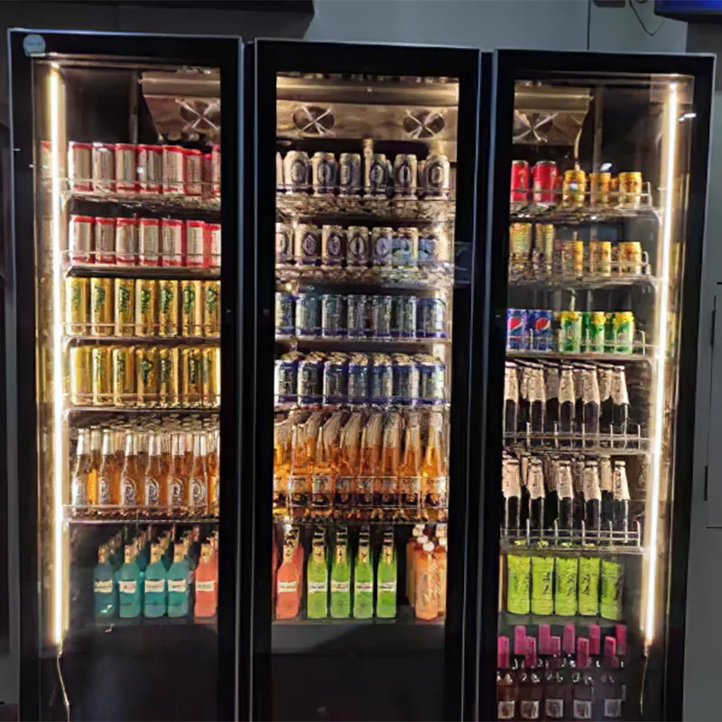 Armario refrigerador para cerveza, mini refrigerador para cerveza, comercio