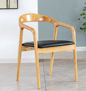 Silla de Comedor de Diseño Simple y Exquisito, Tapizada en Cuero y Tela, Color Personalizable, Silla Summit para Hotel y <span class=keywords><strong>Restaurante</strong></span> - Product Image 1
