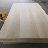 Tablero de Madera de Paulownia Sólida de Alta Calidad al Mejor Precio para la Producción de Ataúdes o Féretros