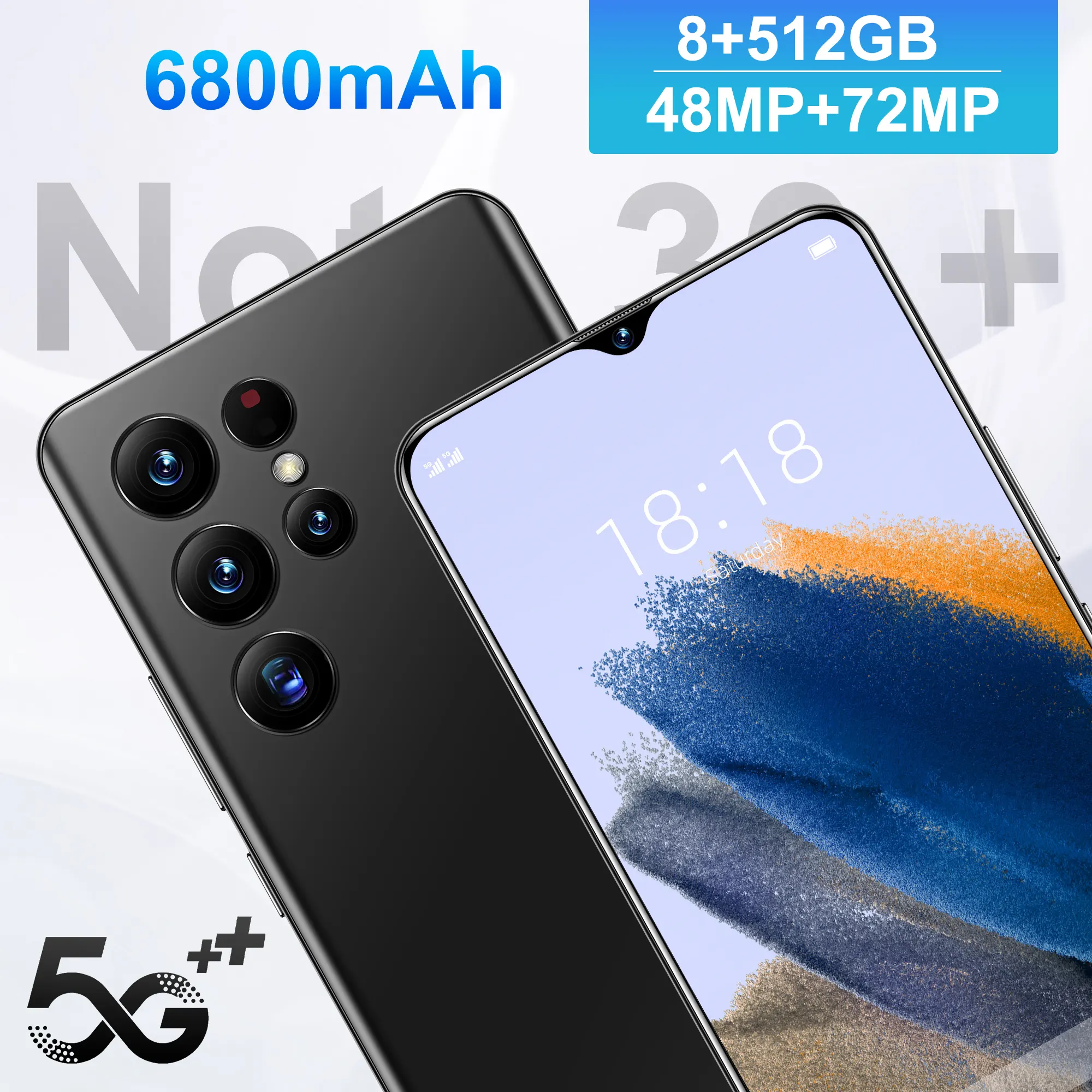 2022 Lưu ý 30 ULT ra mới 7.2 inch điện thoại thông minh 4G 5G mở khóa phiên bản Android điện thoại bán chạy nhất điện thoại