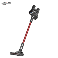 LANJI Aspirateur portable sans fil W20 OEM Stick Appareil de nettoyage sans fil Technologie cyclone Pet Hair Tapis Battery US