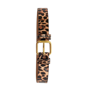 Cintura con fibbia MINMIN con stampa leopardata da 3 cm per donna, accessori moda - Product Image 2