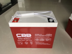 Marca solar de la batería 12V80Ah CBB del gel del ciclo profundo de la larga vida con 10-12 vida útil - Product Image 4