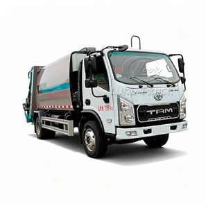 Camion compacteur de déchets 4x2 Euro 3 Euro 4 Euro 5, options LHD/RHD, chargement arrière, collecte hydraulique des déchets, assainissement - Product Image 3