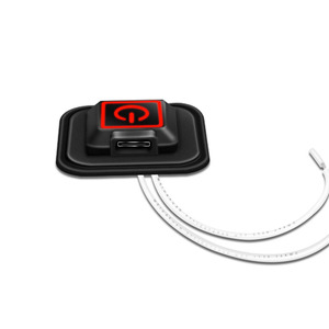 Cucire l'interruttore di controllo della temperatura dell'interfaccia USB di tipo <span class=keywords><strong>C</strong></span> impermeabile in Silicone a 3 livelli per panno riscaldante - Product Image 2