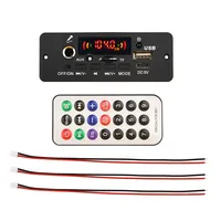 Lecteur MP3 DC 5V, amplificateur 2*5W, carte décodeur MP3 Bluetooth, lecteur de musique de voiture, radio FM, module d'enregistrement d'appels mains libres, prise en charge du micro