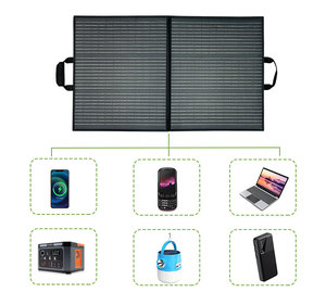 Panneau Solaire Portable Pliable Monocristallin 100W à Haute Efficacité (23%) avec Port USB MC4 pour Centrale Électrique - Vente en Gros - Product Image 3