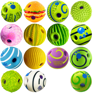 Jouet pour chien en PVC durable et écologique, jouet interactif pour animaux de compagnie, jouet à mâcher amusant qui couine, jouet à mâcher pour animaux de compagnie, style dessin animé, jouet à mâcher pour animaux de compagnie <span class=keywords><strong>HELLOMOON</strong></span> - Product Image 3