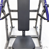 Machine de musculation isolalette commerciale pour la poitrine, équipement de gym avec presse à poitrine assise et pile de poids