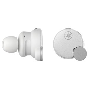 หูฟังไร้สาย Yamaha True Wireless แบบใส่ในหู ลดเสียงรบกวนสีขาว มาตรฐาน IPX5 แบตเตอรี่ใช้งานได้นาน 6 ชั่วโมง - Product Image 4