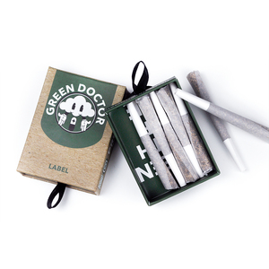 Custom Pre Smell Child Proof Resistant Roll CR Containers Paper Packaging Box