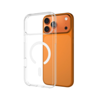 Coque de téléphone transparente antichoc en acrylique, anti-rayures, pour iPhone 18 17 Pro Max, coque magnétique