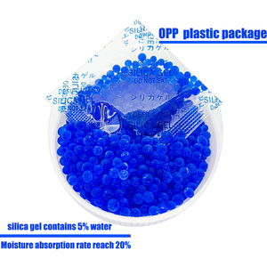 1g màu xanh thay đổi silica gel hút ẩm 1-8mm hạt hấp thụ độ ẩm túi cho phụ gia dầu khí bao bì nhựa - Product Image 5