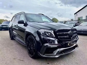 ชุดแต่งคาร์บอนไฟเบอร์ทรง BS สำหรับ Mercedes X166 GLS450 GLS63 สภาพใหม่ อัพเกรดลิ้นกันชนหน้า ดิฟฟิวเซอร์ สปอยเลอร์ ไวด์บอดี้ - Product Image 4