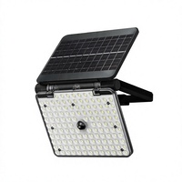 Lampe murale solaire à détecteur de mouvement, lampe de sécurité extérieure, panneau LED SMD pour jardin, cour, portail