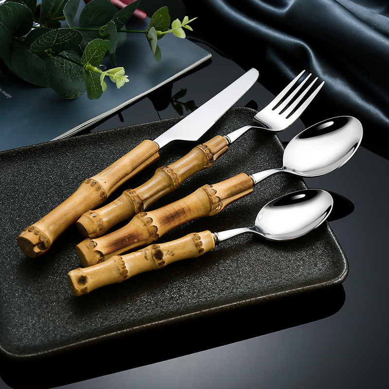 Set Di 6 Cucchiaini E Forchette In Acciaio Inox 304 | Per